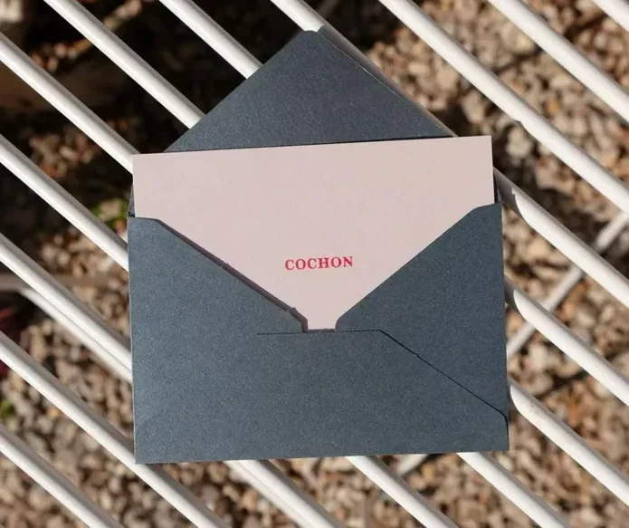Carte "coquine" - Cochon - Image 4