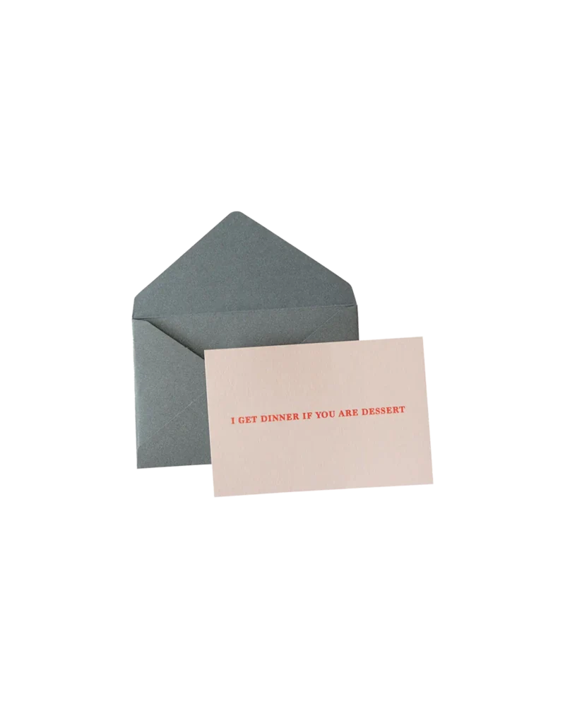 Carte "coquine" - I get dinner if you are dessert - Image 3