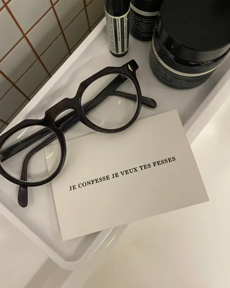 Carte "coquine" - Je confesse je veux tes fesses - Image 4
