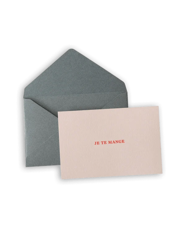 Carte "coquine" - Je te mange