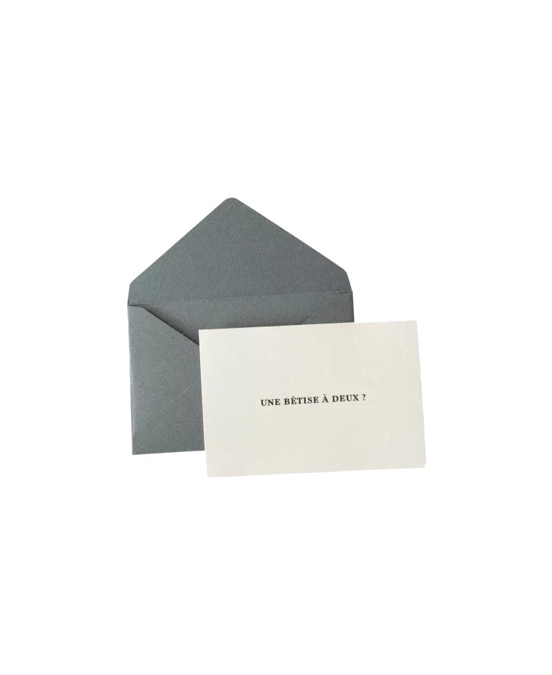 Carte "coquine" - Une bêtise à deux ? - Image 2