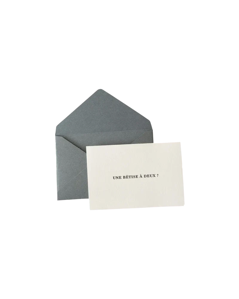Carte "coquine" - Une bêtise à deux ? - Image 3