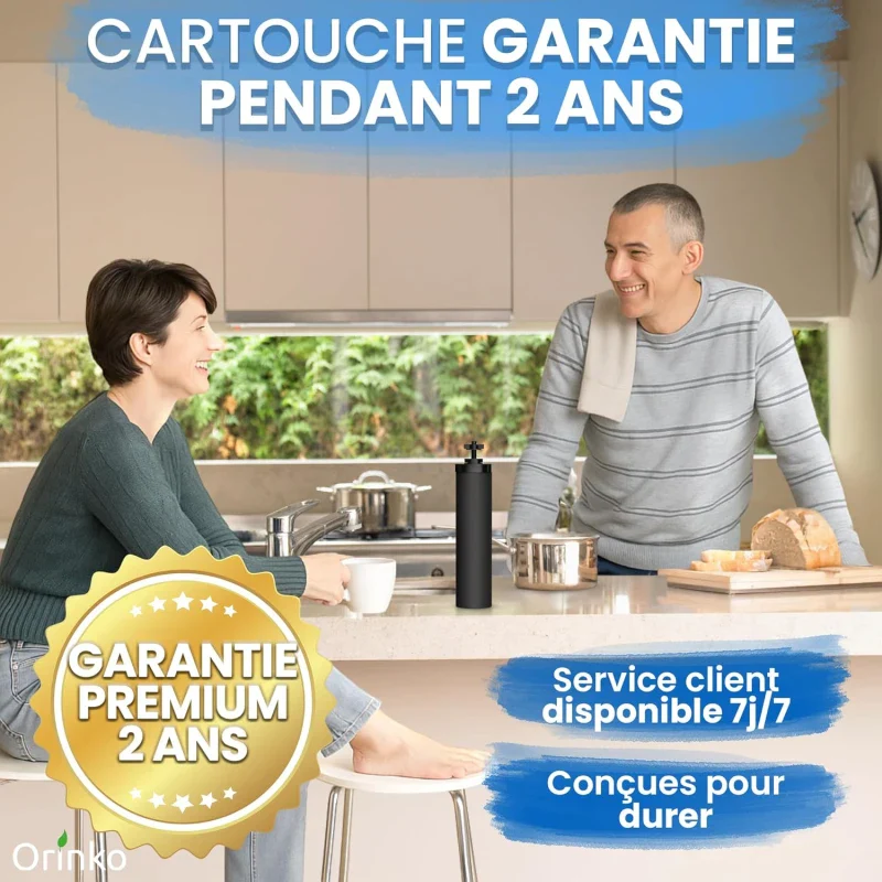 Cartouche filtrante pour filtre à gravité - Image 7