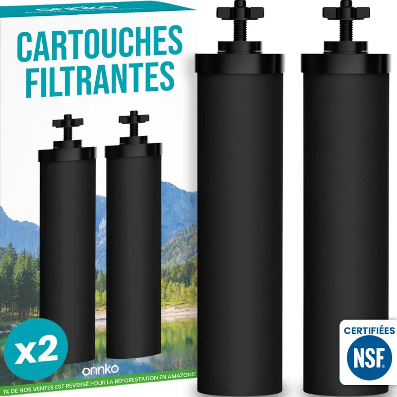 Cartouches filtrantes pour filtre à gravité x2 - Image 12