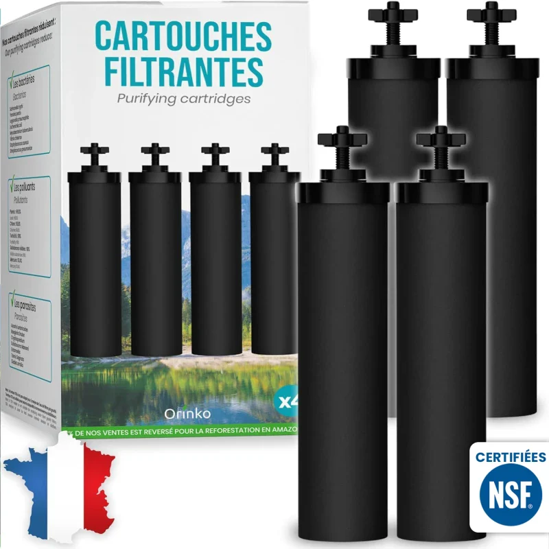 Cartouches filtrantes pour filtre à gravité x4 - Image 11