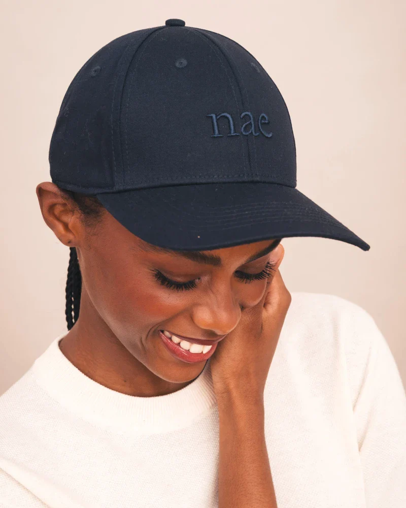 Casquette en coton bio - Bleu Marine - Image 7