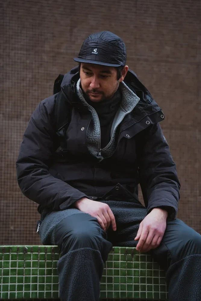 Casquette hivernale upcyclée - Cirrus DJ - Image 12