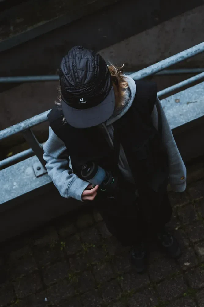 Casquette hivernale upcyclée - Cirrus DJ - Image 13