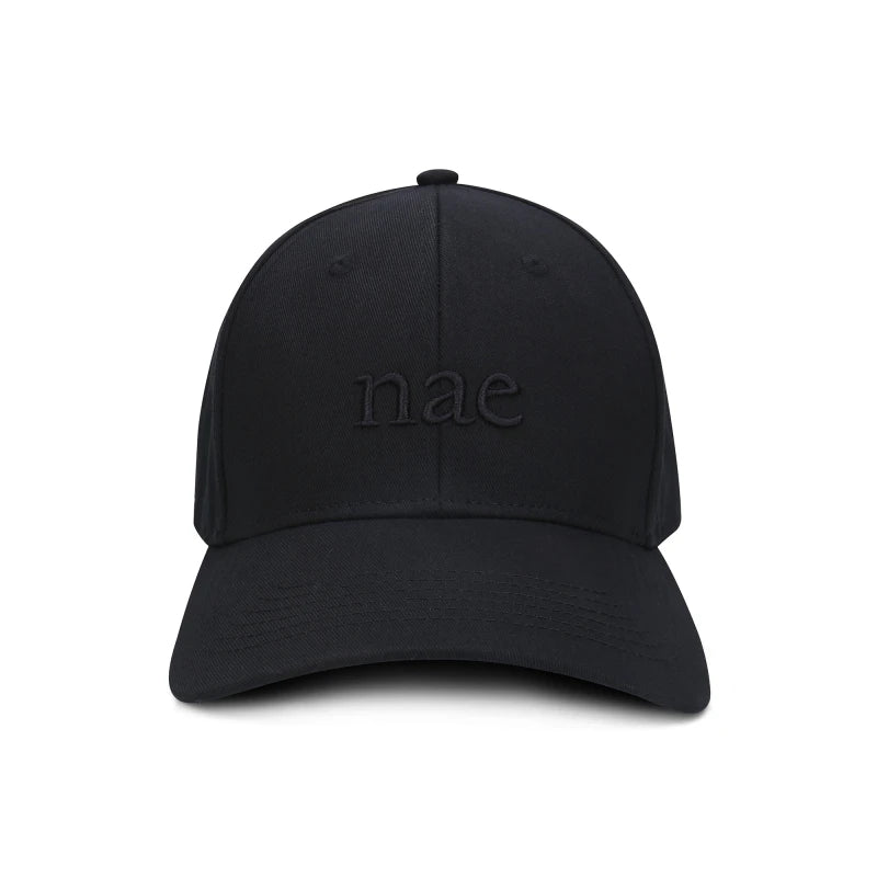 Casquette noire végane en coton bio - Image 5