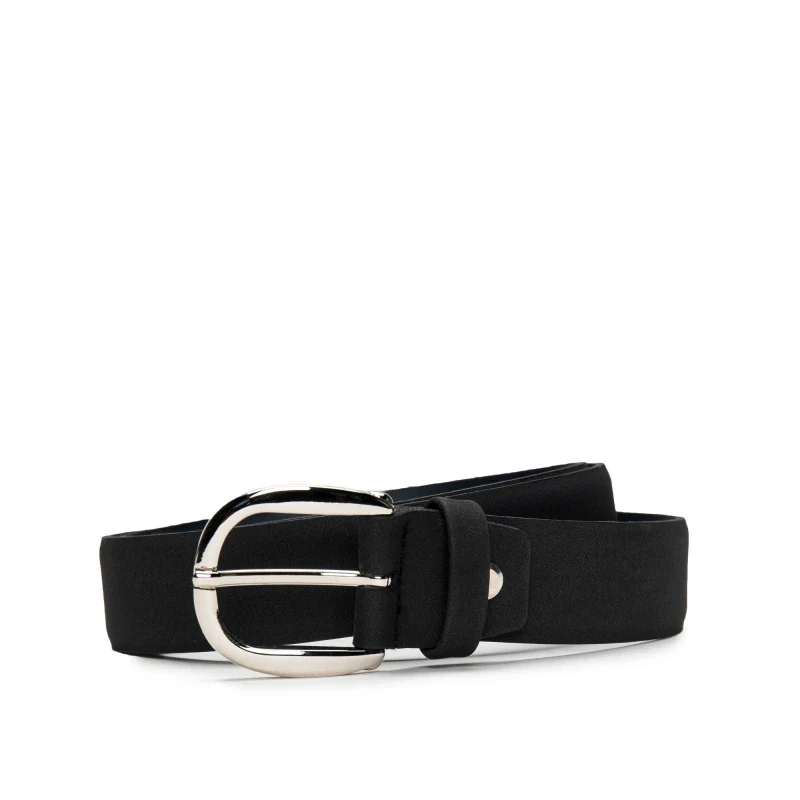 Ceinture en Microfibre vegan noir - MURA