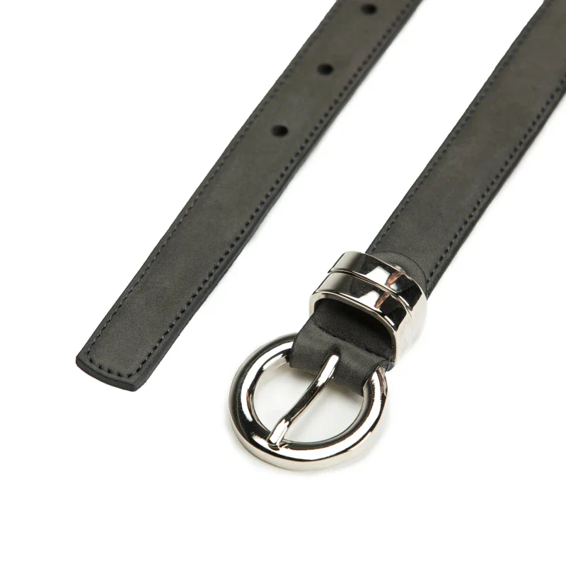 Ceinture en Microfibre Végane gris - Blanes - Image 2