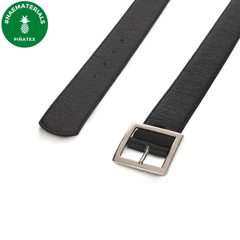 Ceinture Saldes Black en  Piñatex - Image 2