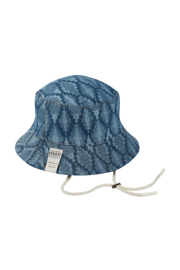 Chapeau en denim bio réversible - Image 3