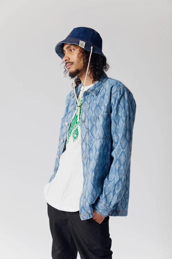 Chapeau en denim bio réversible - Image 4