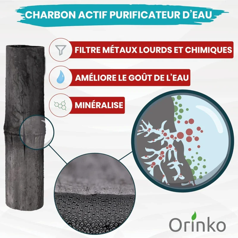 Charbon actif Takesumi de Bambou - Lot de 3 - Image 11