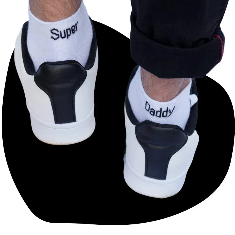 Chaussettes dépareillées Super Daddy - Image 2