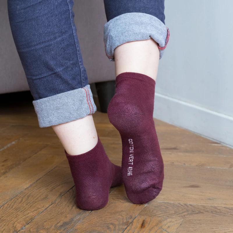 Chaussettes basses en coton bio - Image 11
