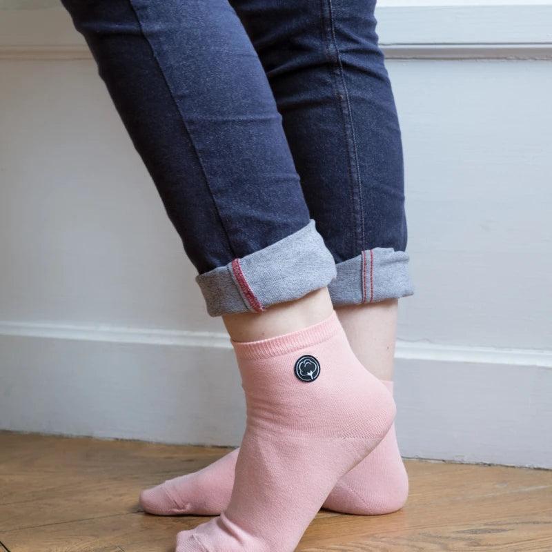 Chaussettes basses en coton bio - Image 12