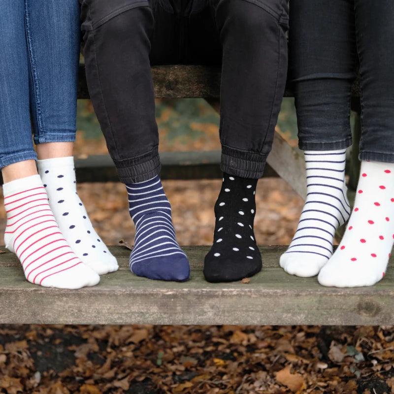 Chaussettes basses en coton bio - Image 2
