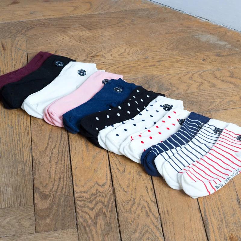 Chaussettes basses en coton bio - Image 4