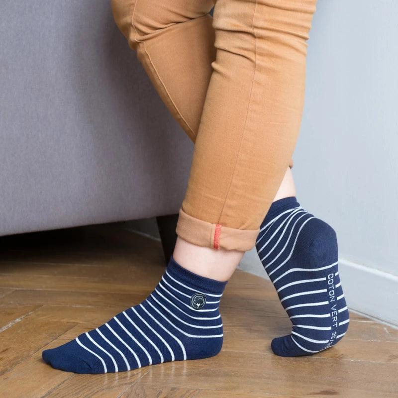 Chaussettes basses en coton bio - Image 7