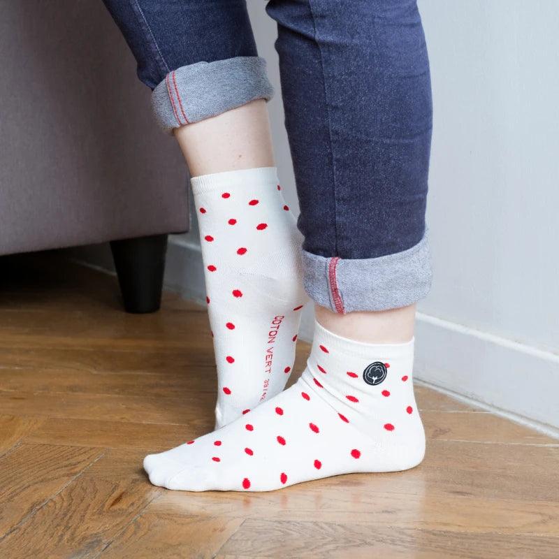 Chaussettes basses en coton bio - Image 9
