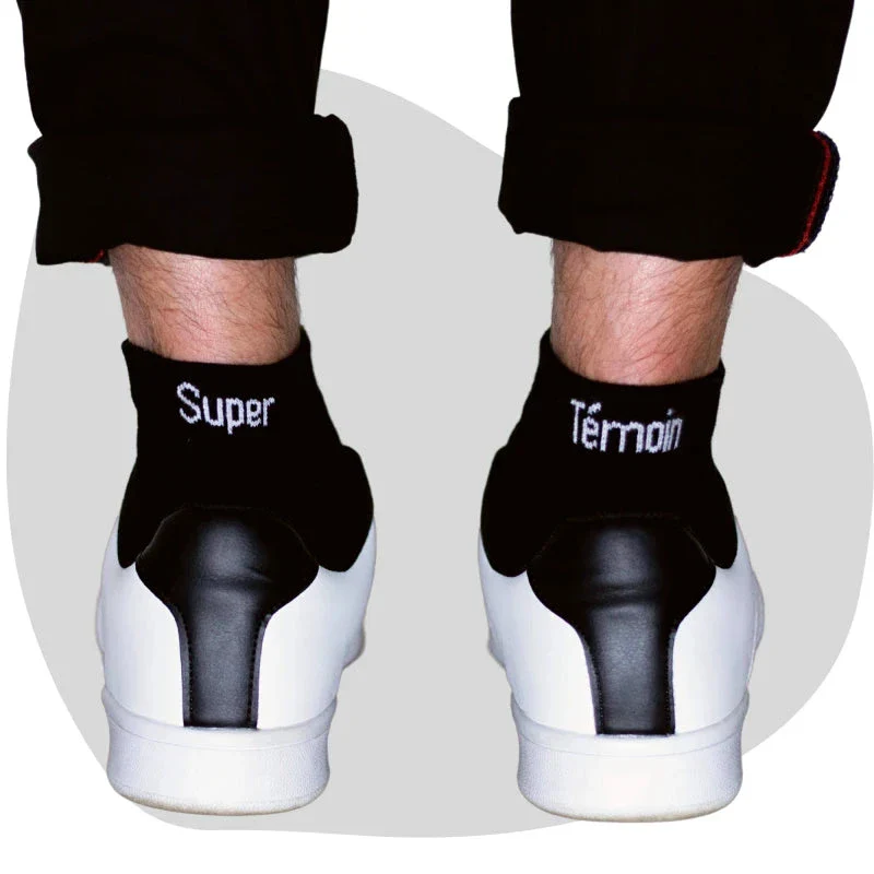 Chaussettes dépareillées Super Témoin - Image 2