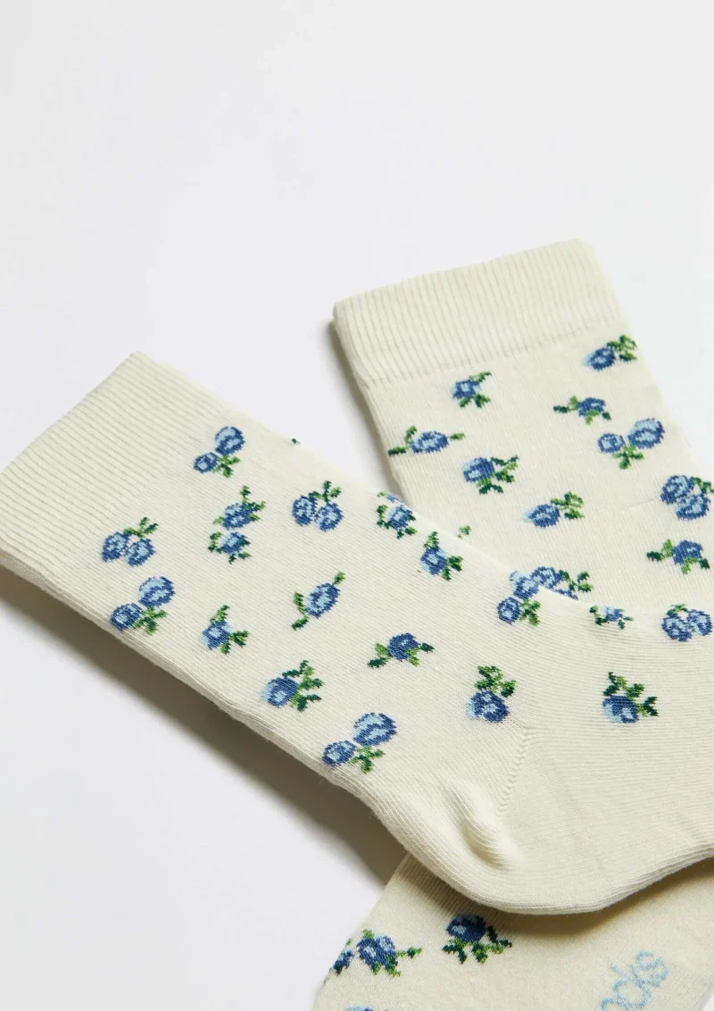Chaussettes en coton - BeLiberty Beige - Image 4