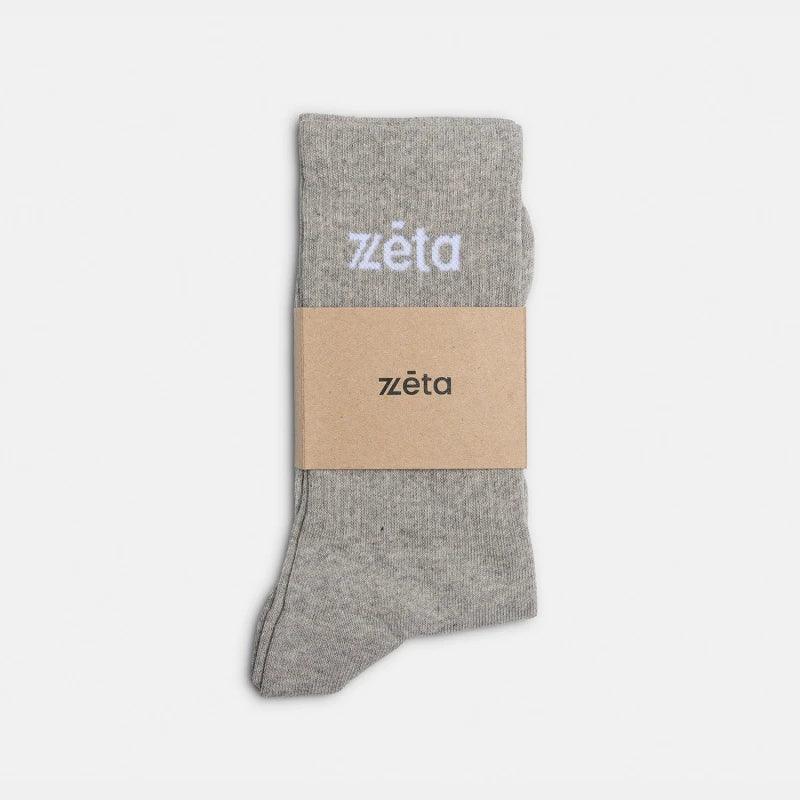 Chaussettes en coton bio grises - Image 3