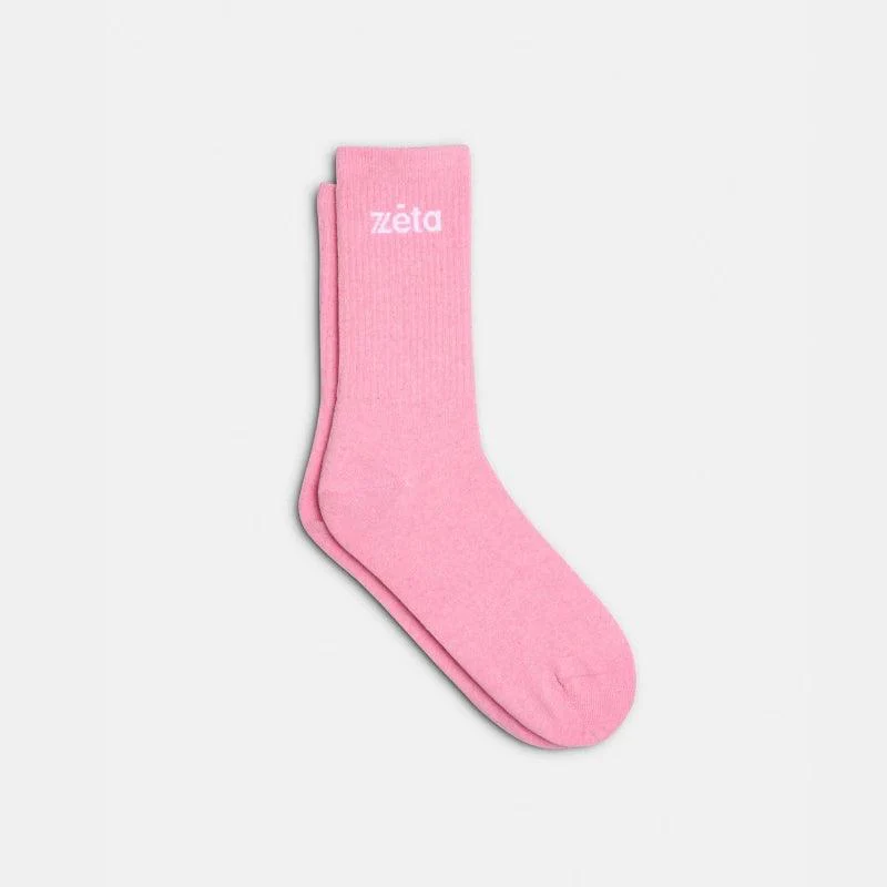 Chaussettes en coton bio roses - Image 2