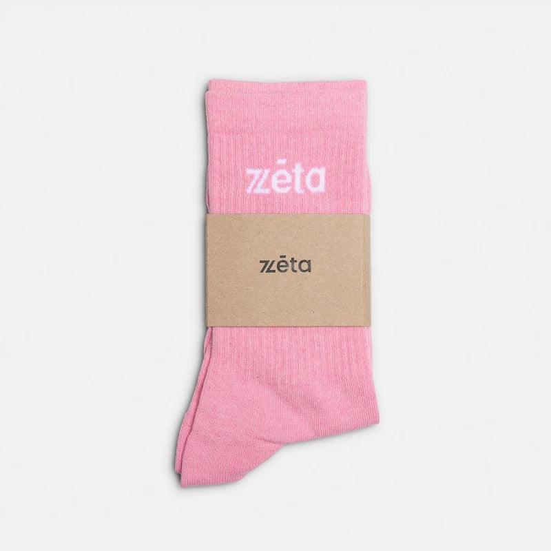 Chaussettes en coton bio roses - Image 3