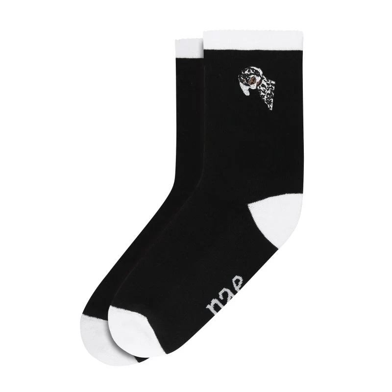 Chaussettes en coton biologique - Black Doggie - Image 2