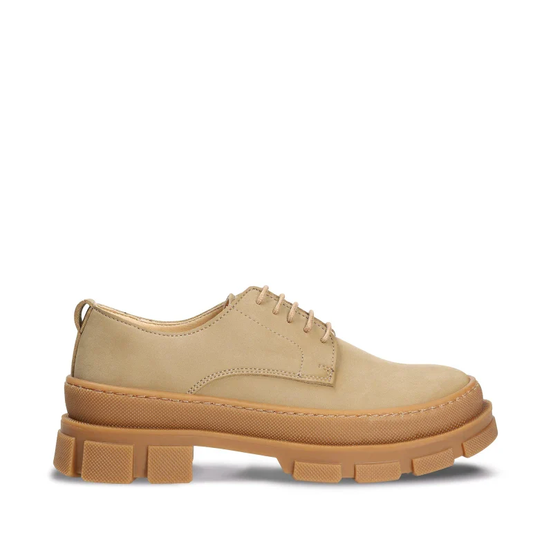 Chaussures Derby Chunky en Nobuk Vegan - Arum - Image 2