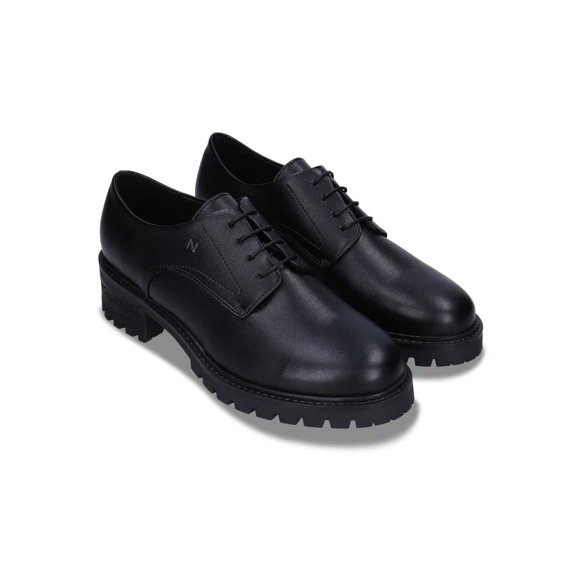 Chaussures Derby Vegan Femme - Fait Main en AppleSkin -  Moe - Image 3