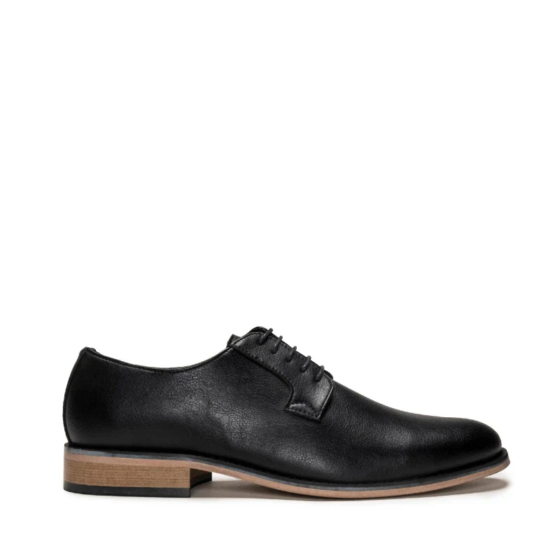 Chaussures en Cuir Vegan noir - JAKE