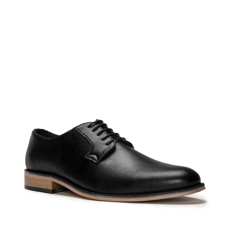 Chaussures en Cuir Vegan noir - JAKE - Image 3