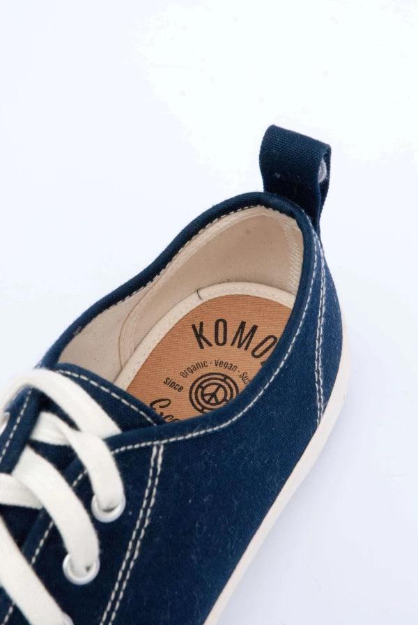 Chaussures vegan pour homme en bleu marine - Eco sneako - Image 2