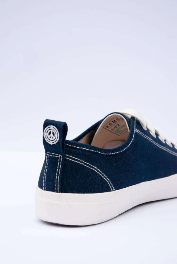 Chaussures vegan pour homme en bleu marine - Eco sneako - Image 3