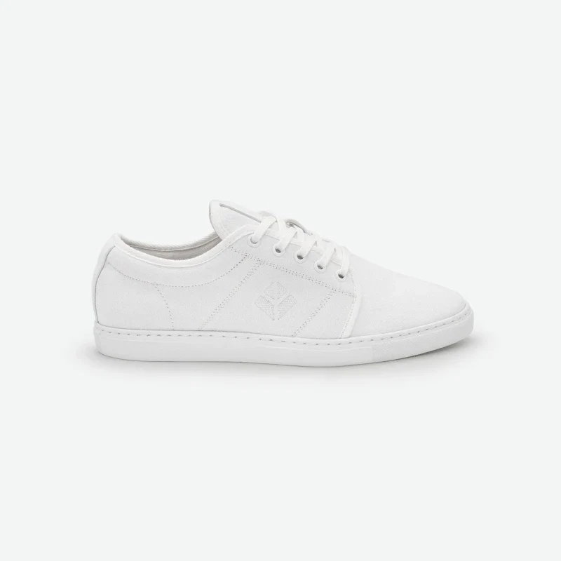 Chaussures véganes Blanches - Gaïa - Image 2