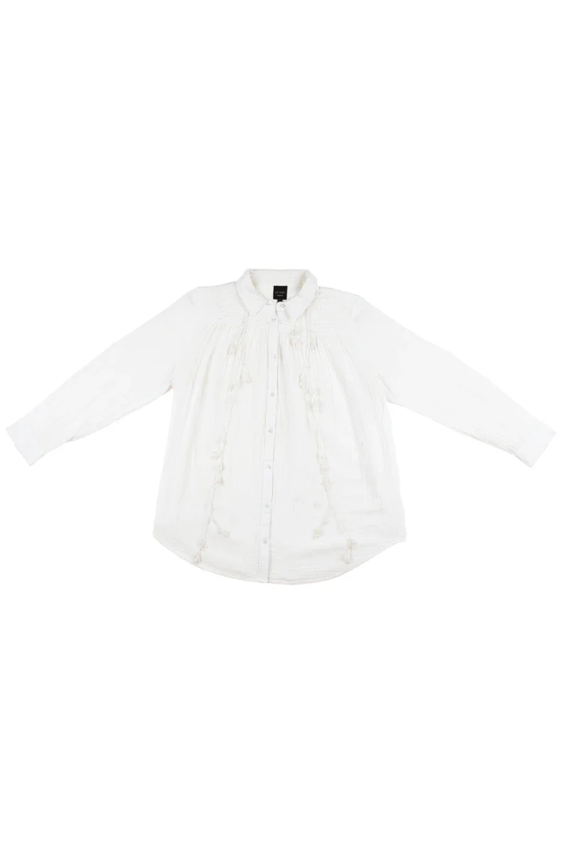Chemise blanche en coton bio - BIS - Image 10