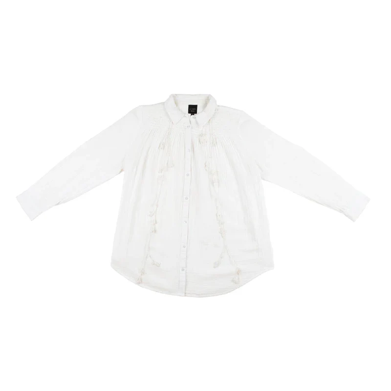 Chemise blanche en coton bio - BIS - Image 8