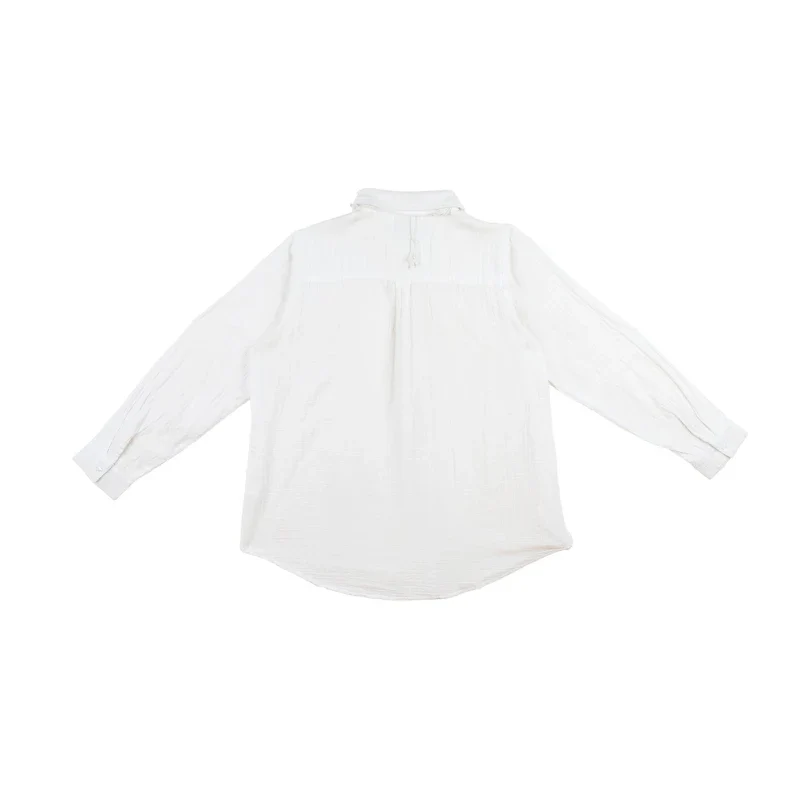Chemise blanche en coton bio - BIS - Image 9