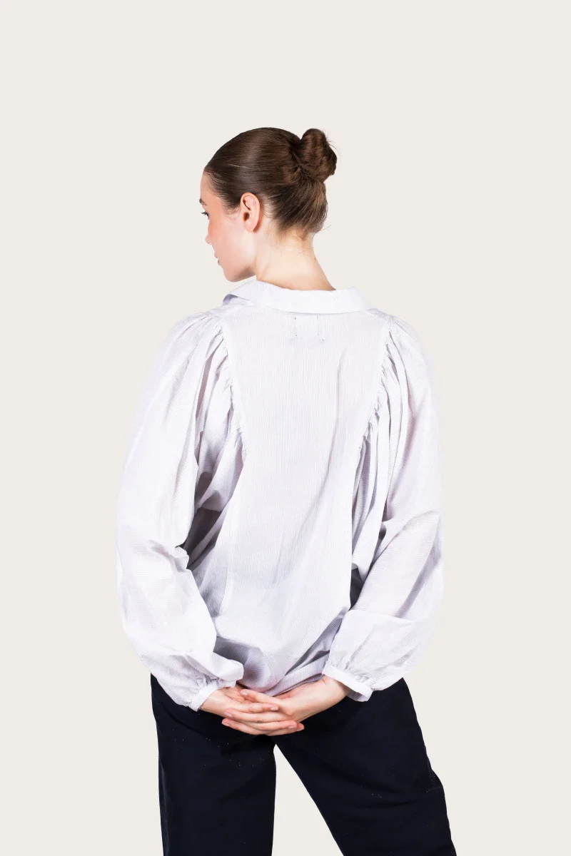 Chemise blanche en coton bio éco-responsable - Image 15