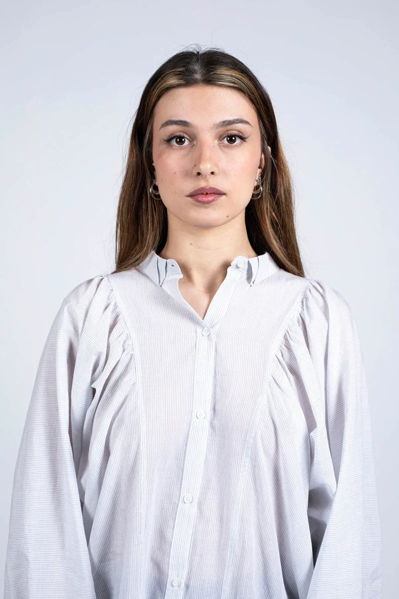 Chemise blanche en coton bio éco-responsable - Image 5