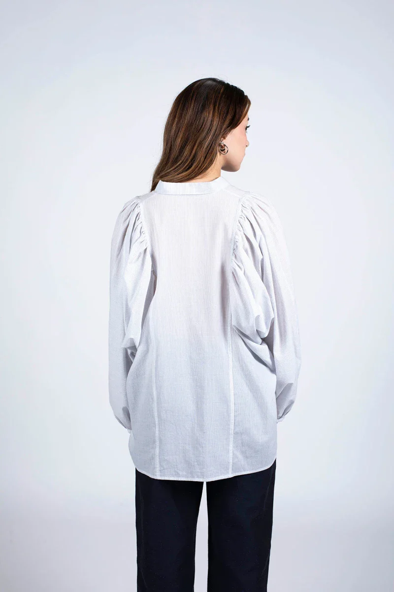 Chemise blanche en coton bio éco-responsable - Image 6