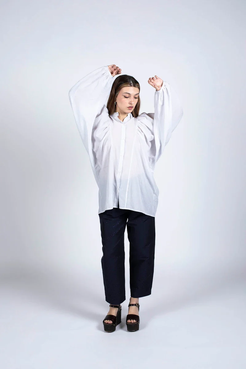 Chemise blanche en coton bio éco-responsable - Image 7