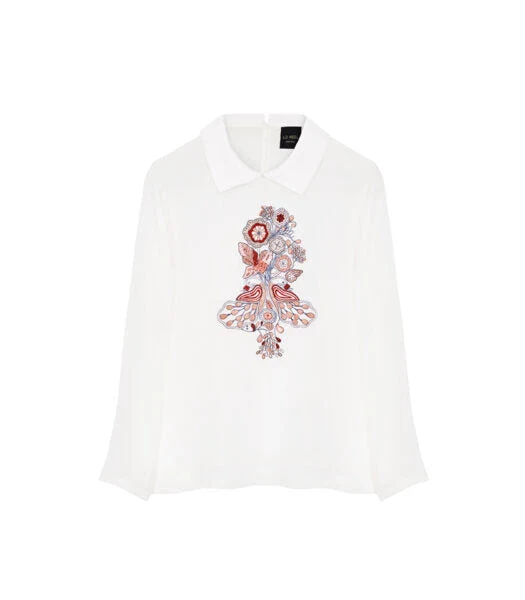 Chemise en coton bio certifié GOTS - ANNA - Image 3