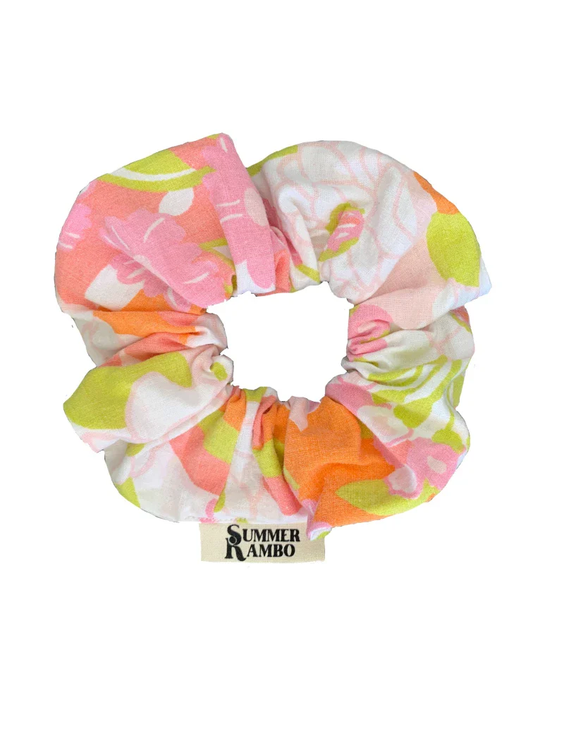 Chouchou upcyclé en coton - plusieurs coloris - Image 2