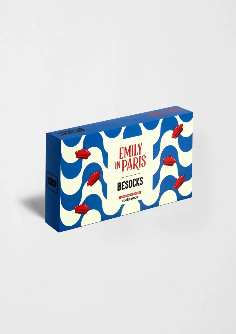 Coffret de 3 chaussettes en coton bio - Emily in Paris - Image 2