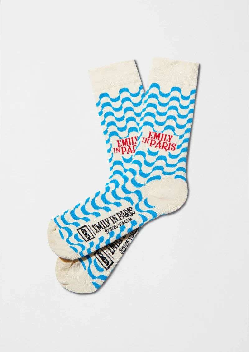 Coffret de 3 chaussettes en coton bio - Emily in Paris - Image 5